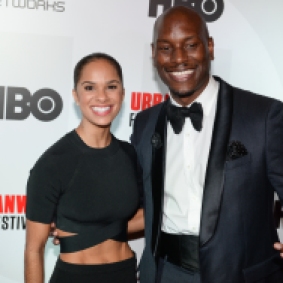 Tyrese Gibson and Ballerina Misty Copeland during the Closing Night Screening of "A Ballerina's Tale" {Photography Credit: Fred Sly}